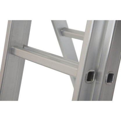 Werner Professional 2.45m 3 Section Aluminium Extension Ladder