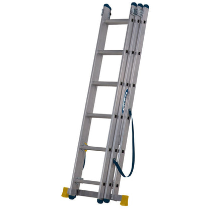 Werner Professional 2.45m 3 Section Aluminium Extension Ladder