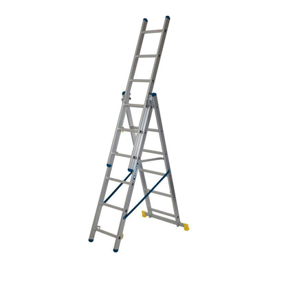 Werner Professional 2.45m 3 Section Aluminium Extension Ladder