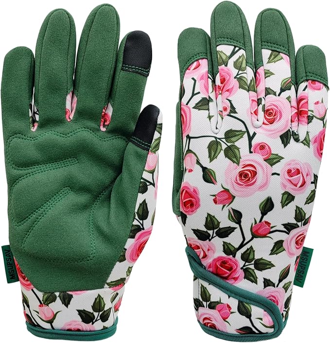 Floral Garden Work Gloves