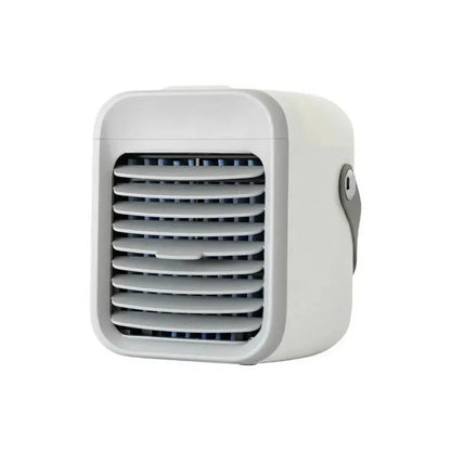Portable Mini Air Cooler Fan – 3-in-1 Cooling Fan & Humidifier | Cordless USB Rechargeable